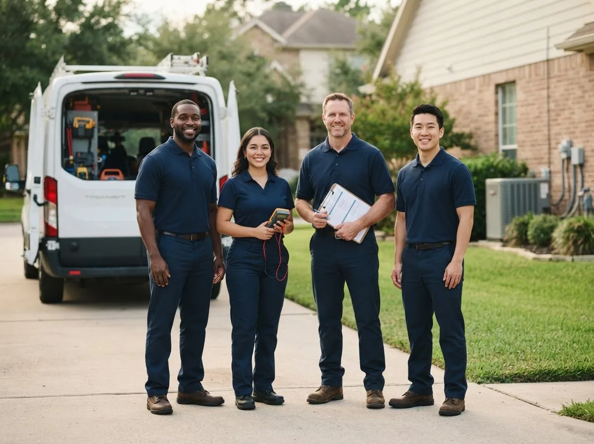 Certified HVAC technician near Larsen, WI